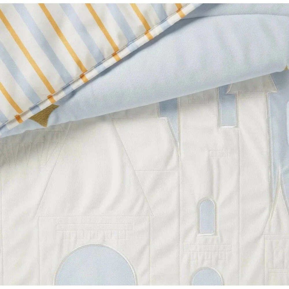 Full/Queen Princess Castle Kids' Quilt Cinderella - Disney Collection Pillowfort